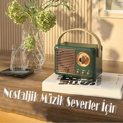 Nostaljik Bluetooth Radyo