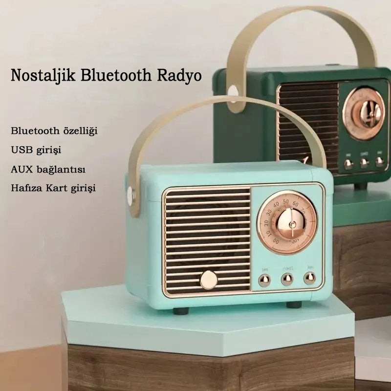 Nostaljik Bluetooth Radyo